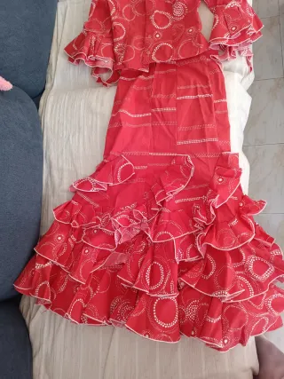 Traje Flamenca Niña Rocío Talla Única