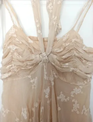Vestido de Novia Romántico de Seda