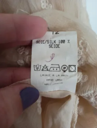 Vestido de Novia Romántico de Seda