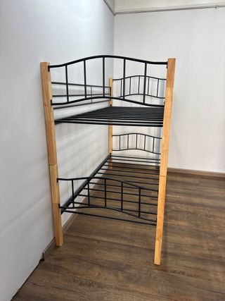 Cama Nido Juvenil 90x190 Forja Estilo Moderno