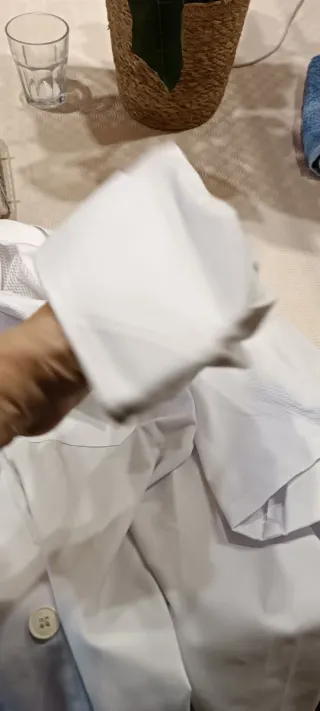 Chaqueta Cocinero Unisex Blanca con gorro