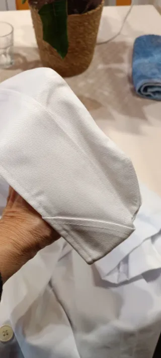 Chaqueta Cocinero Unisex Blanca con gorro