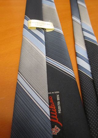 Lote de 5 Corbatas de Poliéster Rayadas