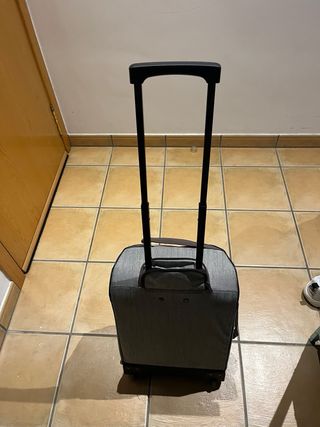 Maleta Newfeel 30L Gris y Marrón