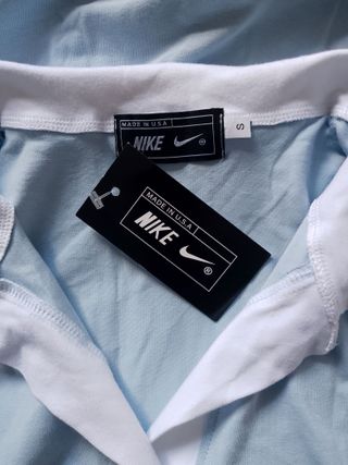 Traje deportivo polo marca  Nike Azul Talla S