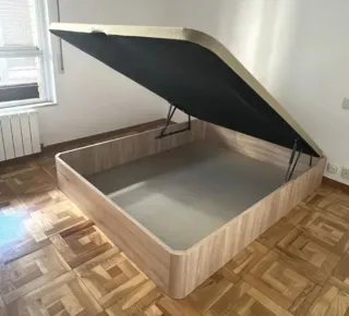 Canapé NUEVO abatible de madera MACIZA