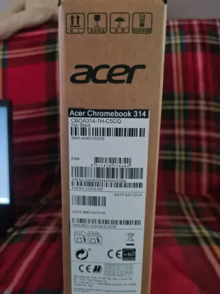 Acer Chromebook 314 Star Black