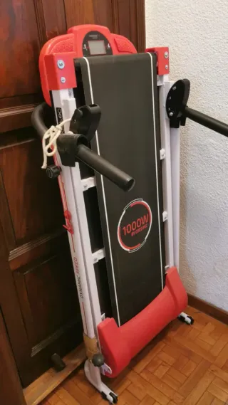 Cinta de correr/ andar plegable Cecotec 1000W