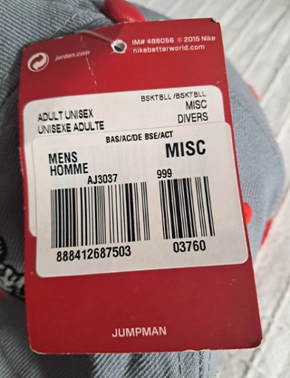 Gorra Jordan Snapback Ice Cream Pack 657