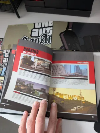 GTA San Andreas PC DVD ed. special con mapa y guia