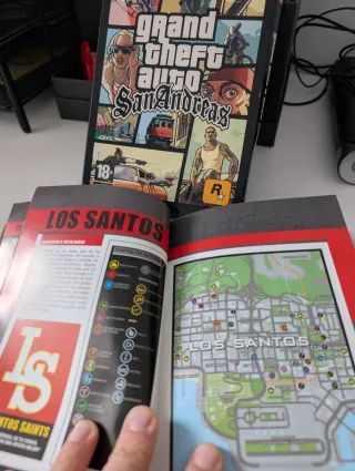 GTA San Andreas PC DVD ed. special con mapa y guia