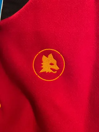 Chaqueta Adidas AS Roma Roja y Naranja