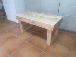 BANCO DE MADERA DE PALETS