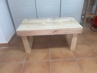 BANCO DE MADERA DE PALETS