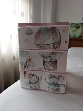 Cajonera Ropita Bebé/Muñecas Plástico