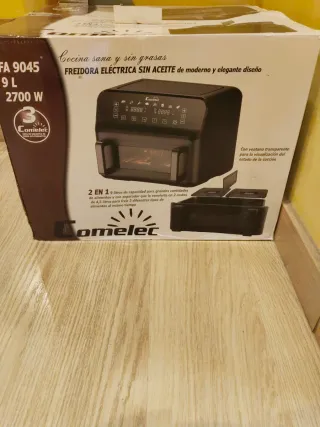 Freidora de aire Comelec 9L 2700W