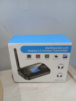 Adaptador audio inalambrico Bluetooth 5.3 Multifun