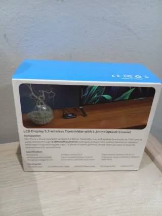 Adaptador audio inalambrico Bluetooth 5.3 Multifun