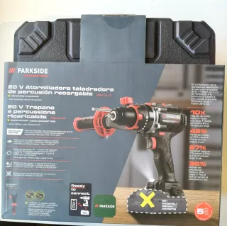 Taladro Percutor Parkside Performance 20V
