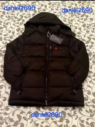 Abrigo Ralph Lauren Negro