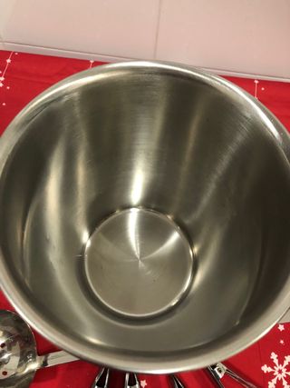 Cubitera de acero inoxidable con accesorios