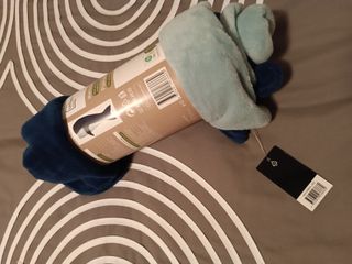 Manta infantil forma ballena 140x45cm