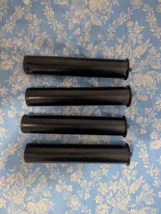 Patas de somier negras (Set de 4)
