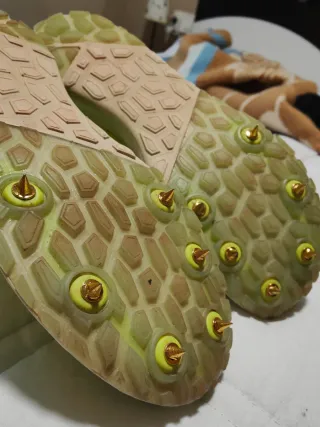 Zapatillas Clavos Nike Zoom Rival Verde/Negro