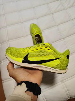 Zapatillas Clavos Nike Zoom Rival Verde/Negro
