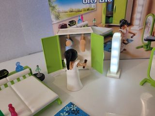 Habitación con Luz de Playmobil