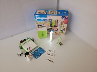 Habitación con Luz de Playmobil