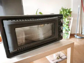 Horno Tostador Grande Negro