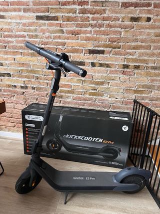 Espectacular patinete Eléctrico Ninebot E2 Pro