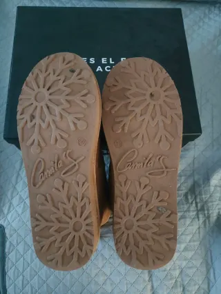 Botines marrones con pelo