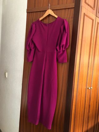 Vestido fiesta buganvilla invierno Talla M
