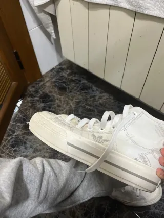 Zapatillas Adidas Altas Blancas
