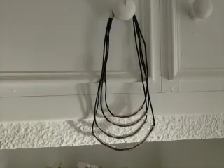 Pulsera cuero y plata sin estrenar