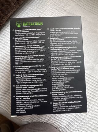 Base de Carga Joy-Con Nintendo Switch