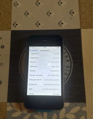 iPhone 4 Negro - Caja Original