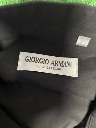 Camisa Giorgio Armani Negra Talla XL