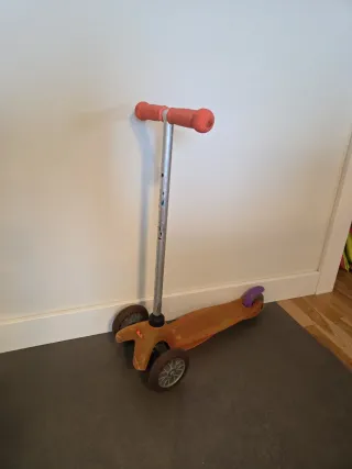 Patinete Micro Mini 3 Ruedas Naranja