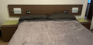 Cabecero y mesitas de noche matrimonio