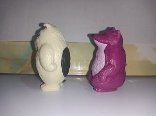 Figuras PVC Louis y Chucky Foofur Colgate 1988