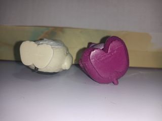 Figuras PVC Louis y Chucky Foofur Colgate 1988