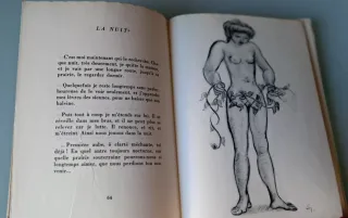 1946 ERÓTICA LESBIAN CANCIONES DE BILITIS antíguo