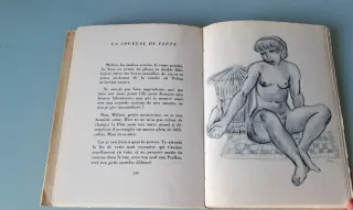 1946 ERÓTICA LESBIAN CANCIONES DE BILITIS antíguo