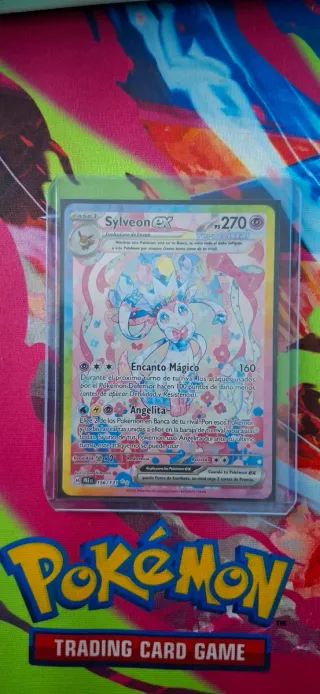 Carta Pokémon Sylveon EX 156/137