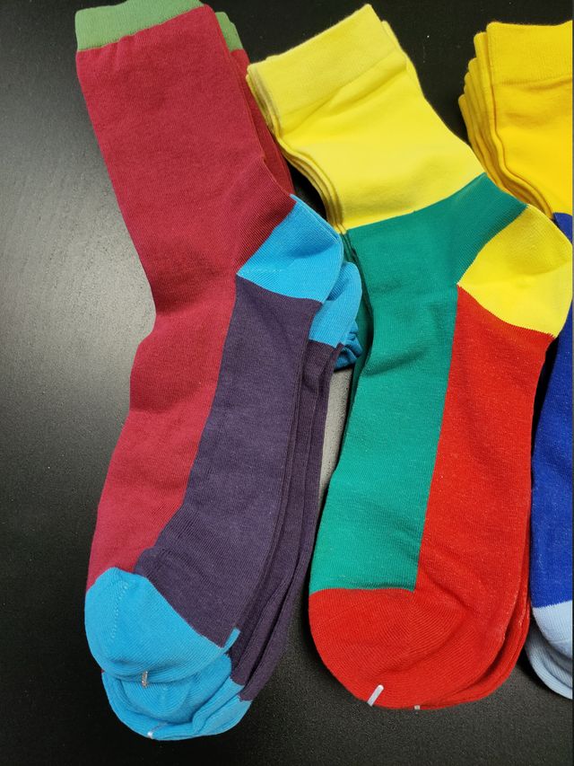 Pack calcetines fantasía T40-45 A ESTRENAR