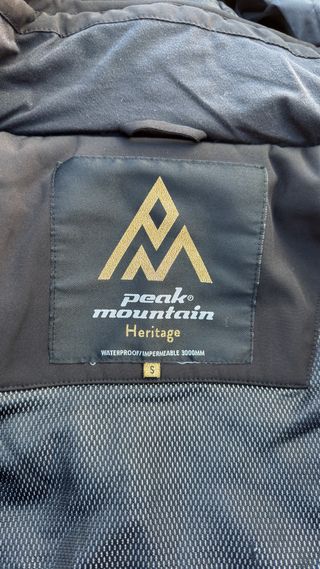 Chaqueta Nieve/Esquí Talla S Negra