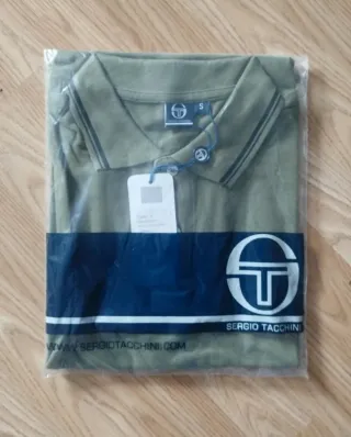 Polo Sergio Tacchini Verde Talla S